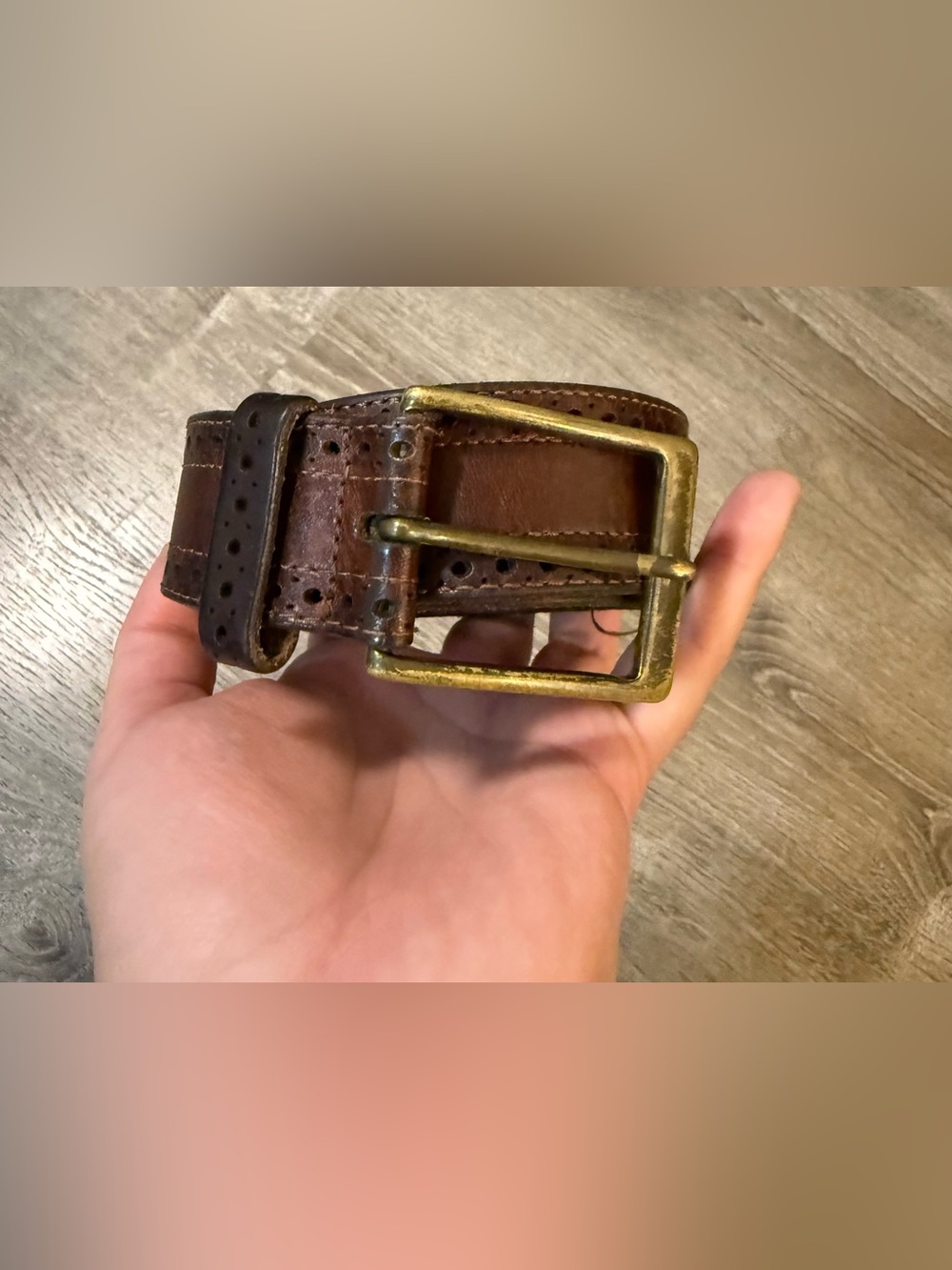 ALLEN EDMONDS menβs Manistee Dress Belt size 42